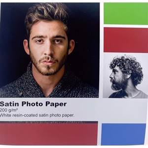 Color Europe Satin Photo Paper 200 g/m² - 24" x 30 metros 